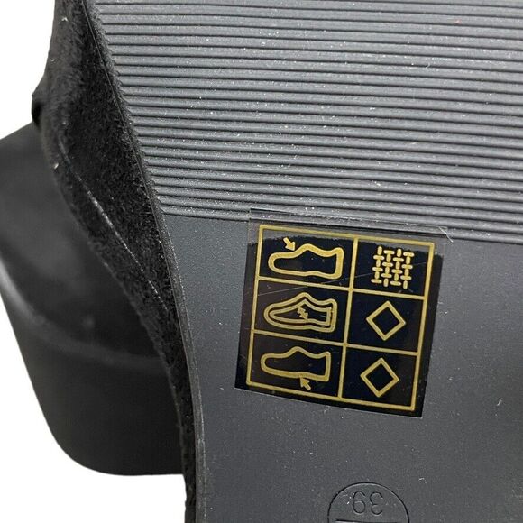 Nasty Gal Women's Black Faux Suede Mis Sized NWOT Platform Heel Size 8.5/39 M - Picture 11 of 12